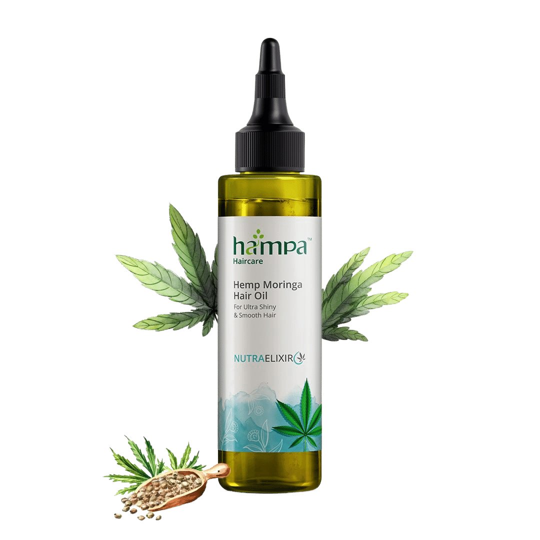 Hampa Wellness - Hemp Moringa Oil - CBD Store India