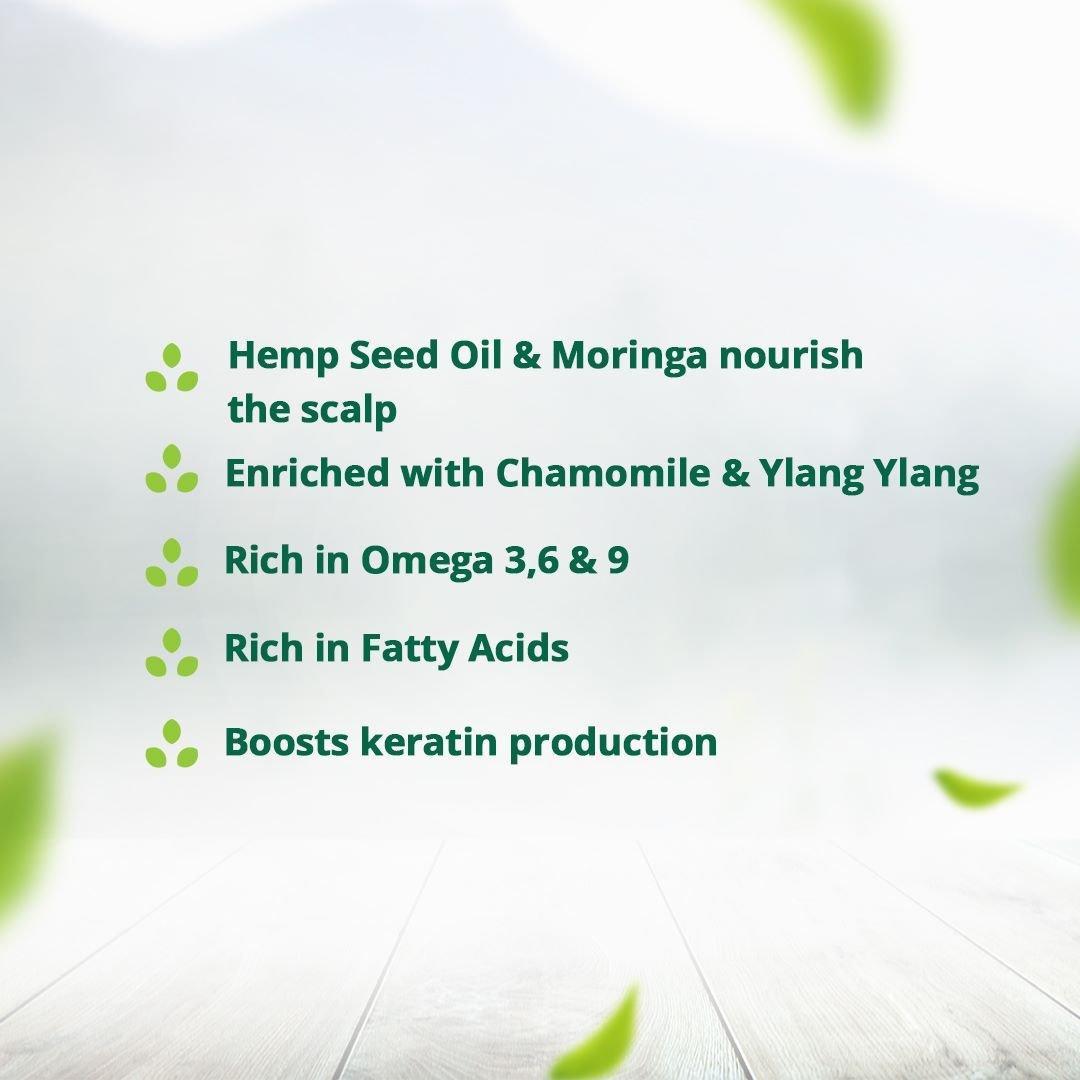 Hampa Wellness - Hemp Moringa Oil.
