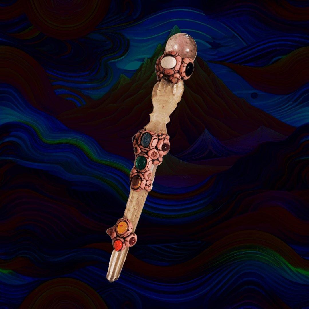 Healing Artefact - Ascending Consciousness Shamanic Crystal Wand.