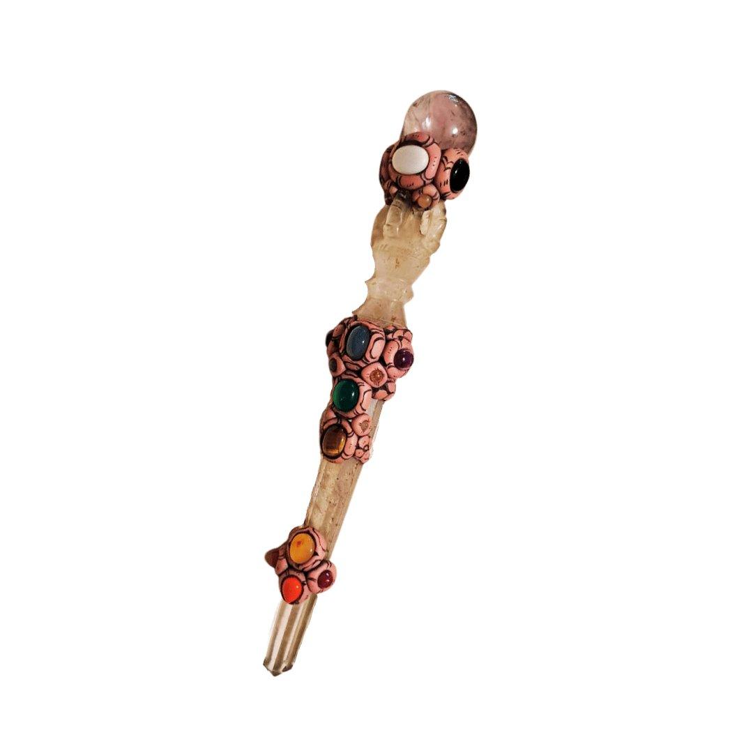 Healing Artefact - Ascending Consciousness Shamanic Crystal WandHealing ArtifactsShamanic Crystal Wand - Spiritual Awakening Tool