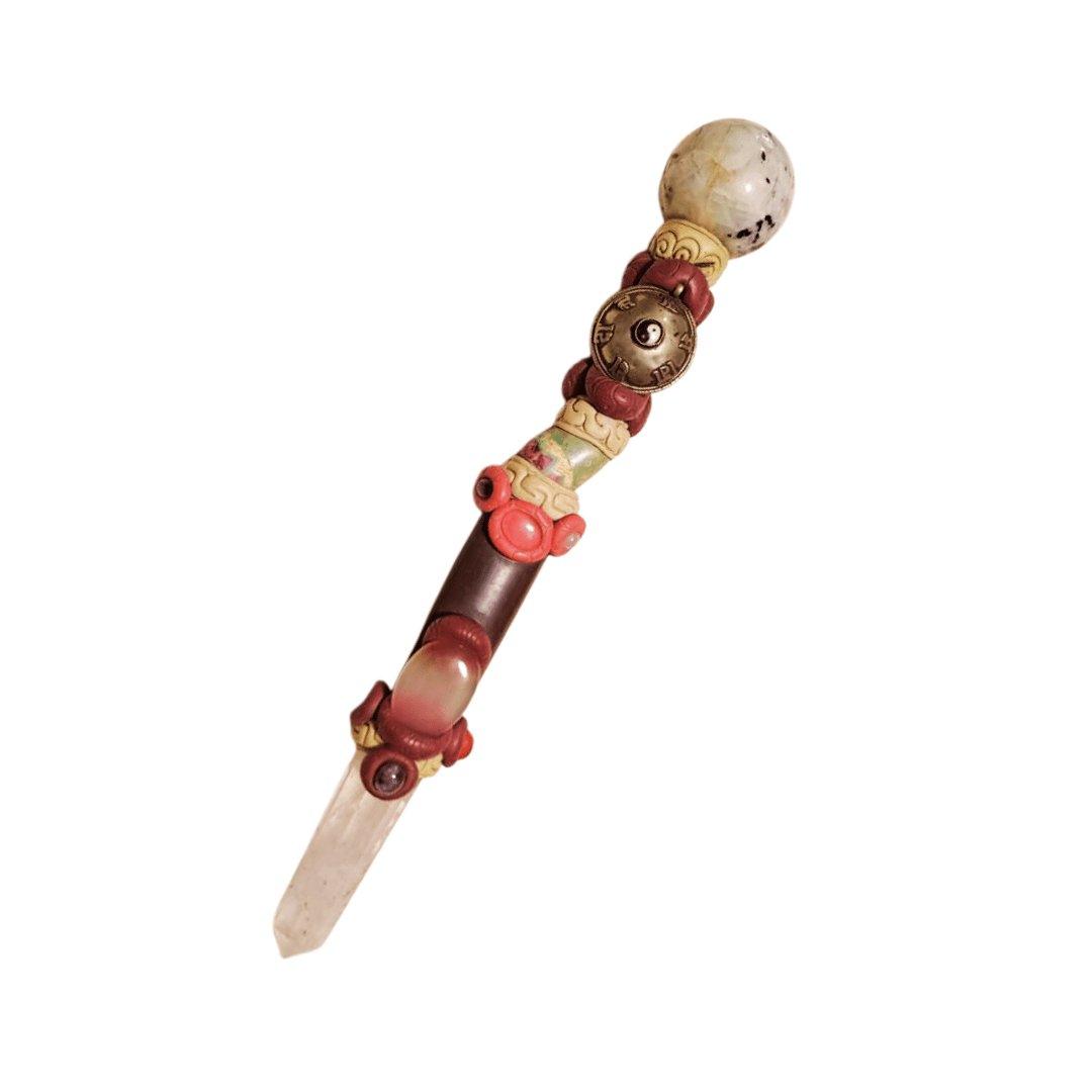 Healing Artefacts - Tibetan Wand Of BalanceHealing ArtifactsTibetan Wand of Balance - Spiritual Tool | Healing Gemstones