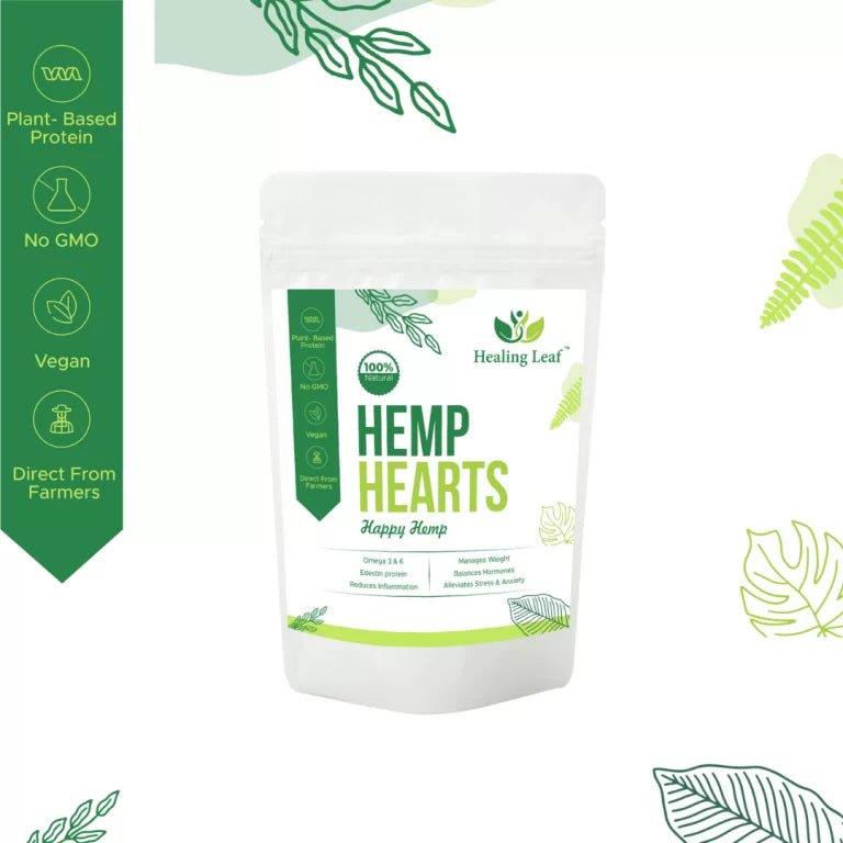 Healing Leaf - Hemp Hearts - 250 gm (Humans)Hemp HeartHealing Leaf Hemp Hearts 250g - Nutritious Hemp