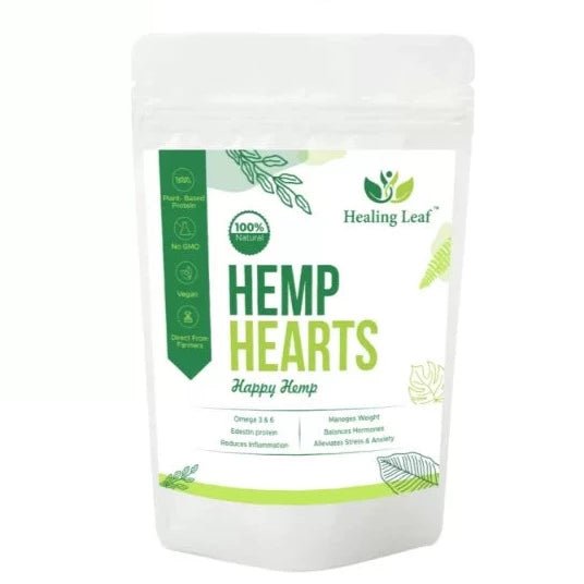 Healing Leaf - Hemp Hearts – 250 gm (Humans) - CBD Store India