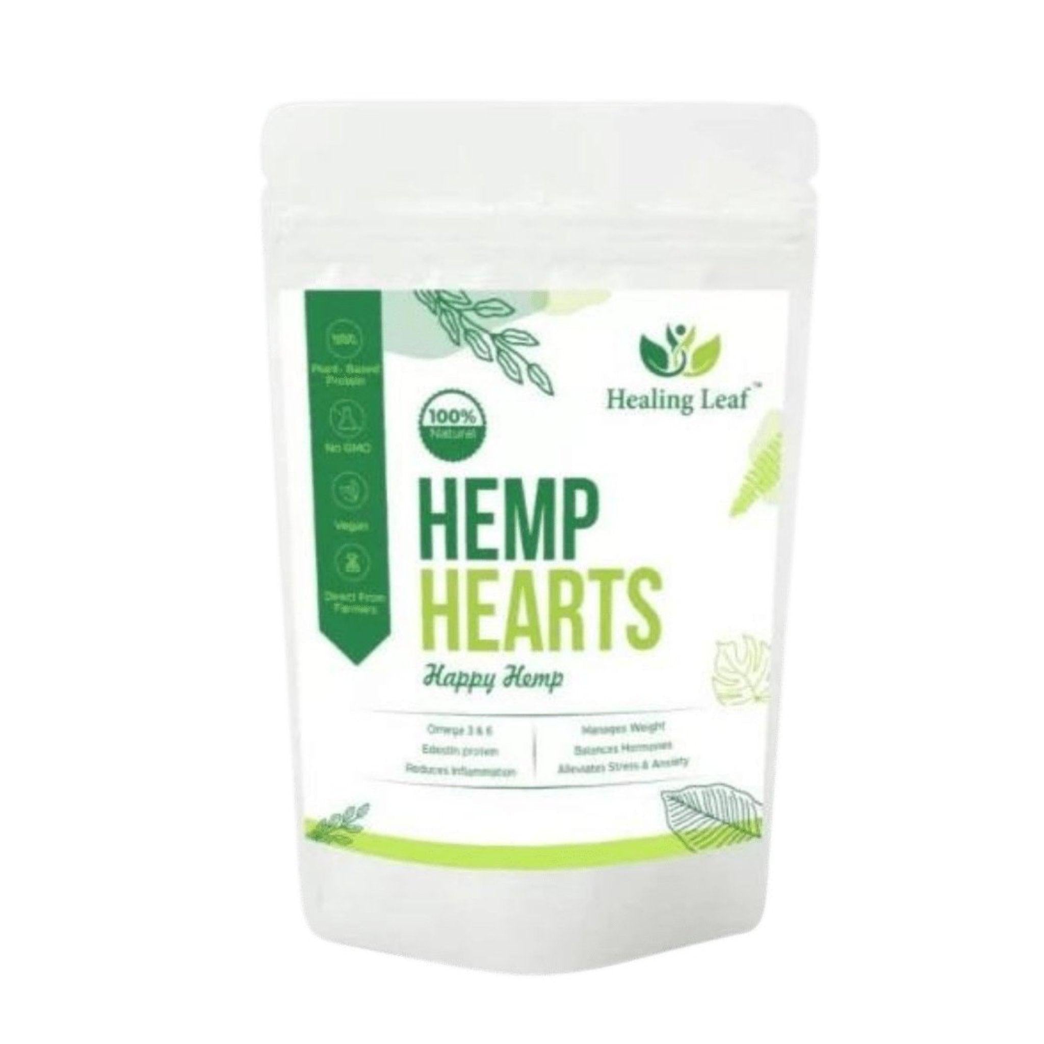 Healing Leaf - Hemp Hearts – 250 gm (Humans).