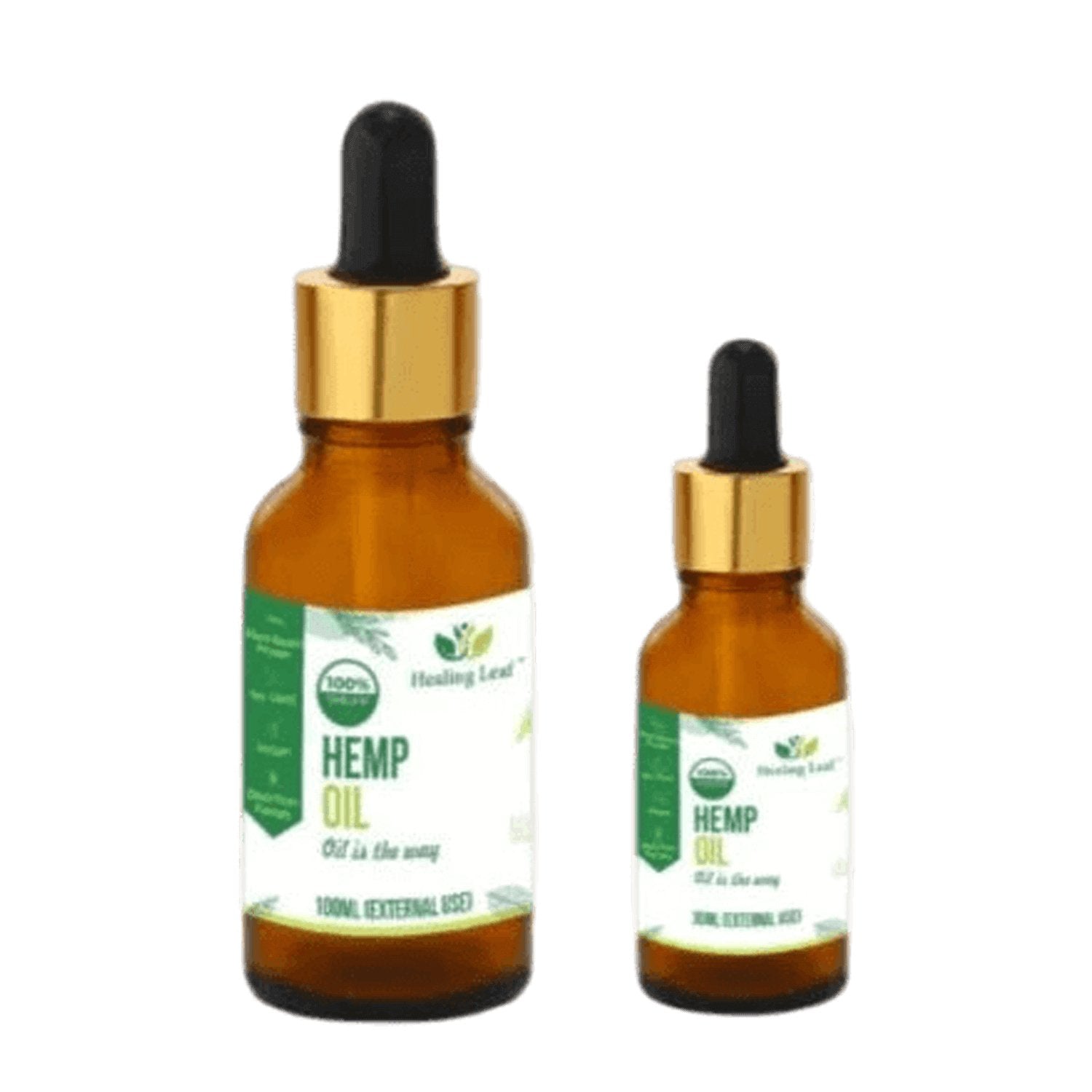 Healing Leaf - Hemp Oil (External) - CBD Store India