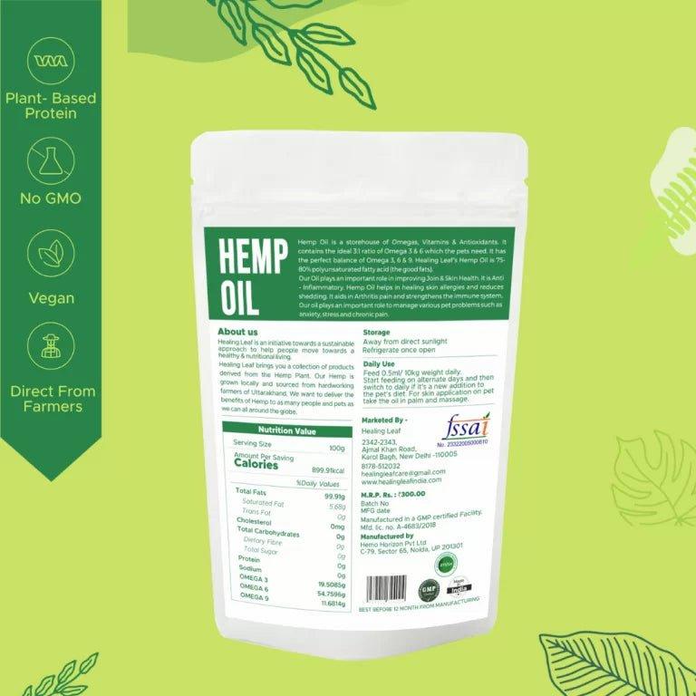 Healing Leaf - Hemp Oil for Pets.