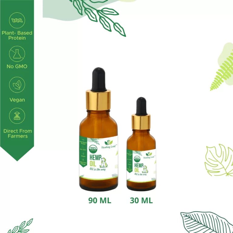Healing Leaf - Hemp Oil for Pets - CBD Store India