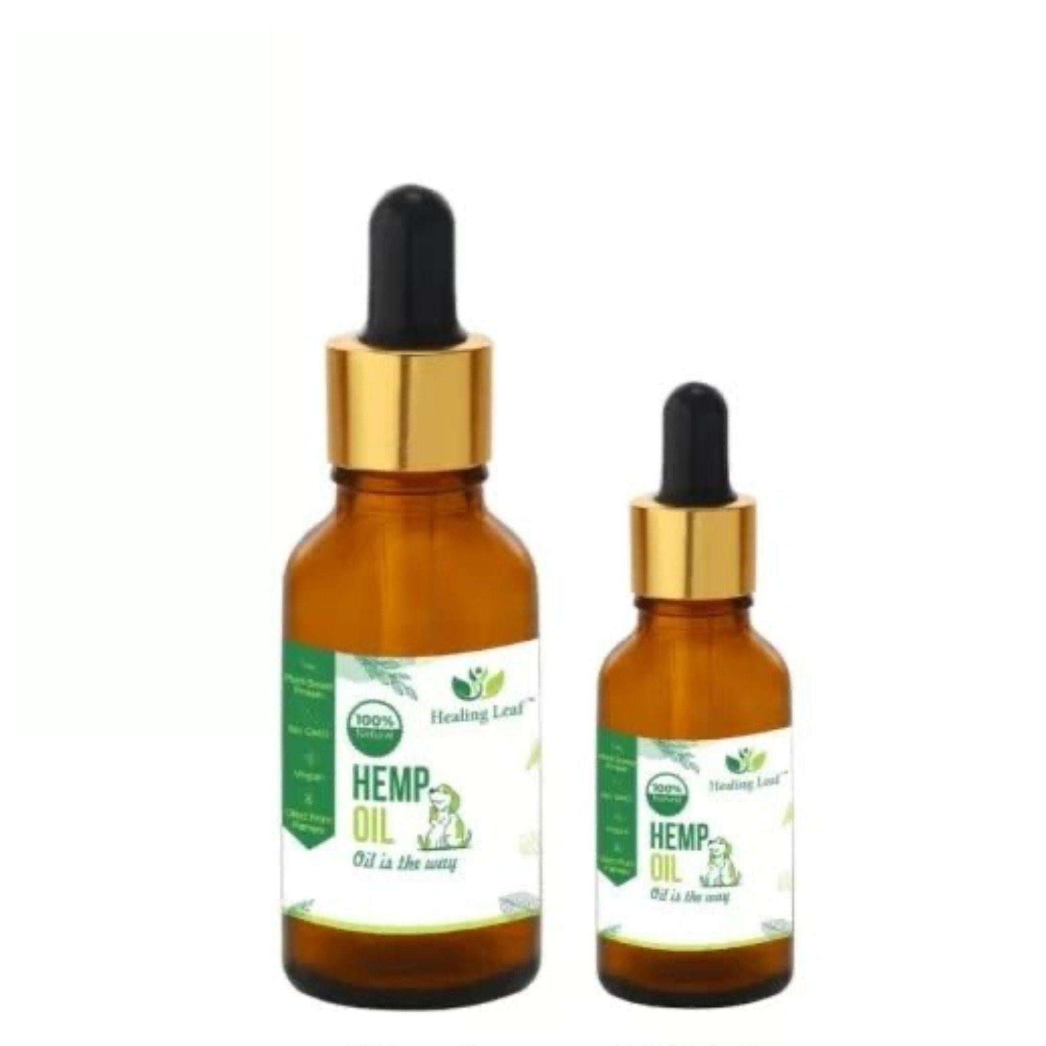 Healing Leaf - Hemp Oil for Pets.