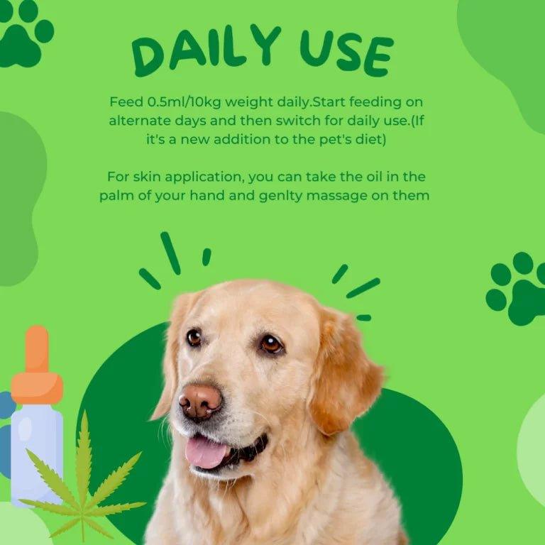 Healing Leaf - Hemp Oil for Pets.