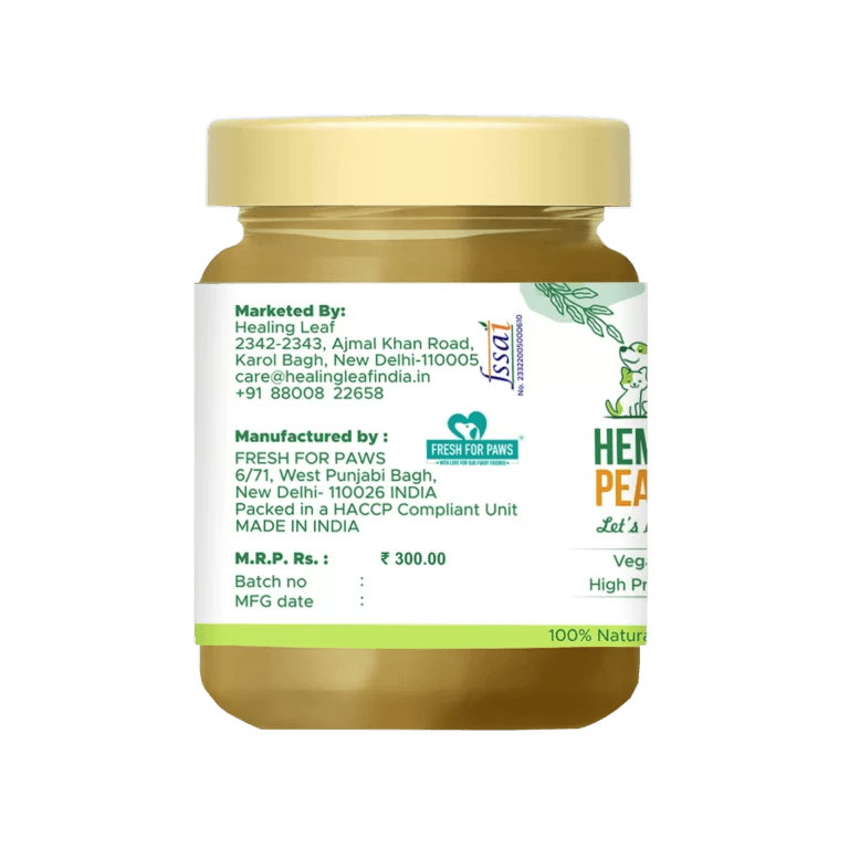 Healing Leaf - Hemp Peanut Butter for Pets - CBD Store India