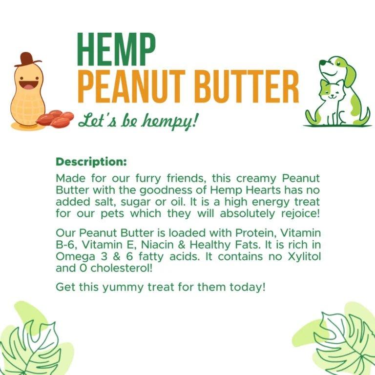 Healing Leaf - Hemp Peanut Butter for Pets.