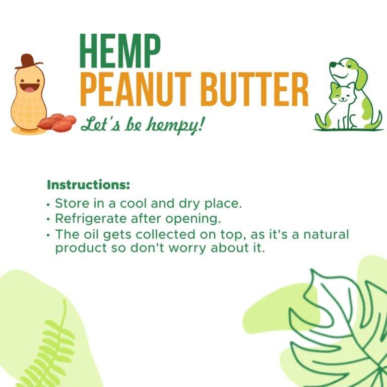 Healing Leaf - Hemp Peanut Butter for Pets.