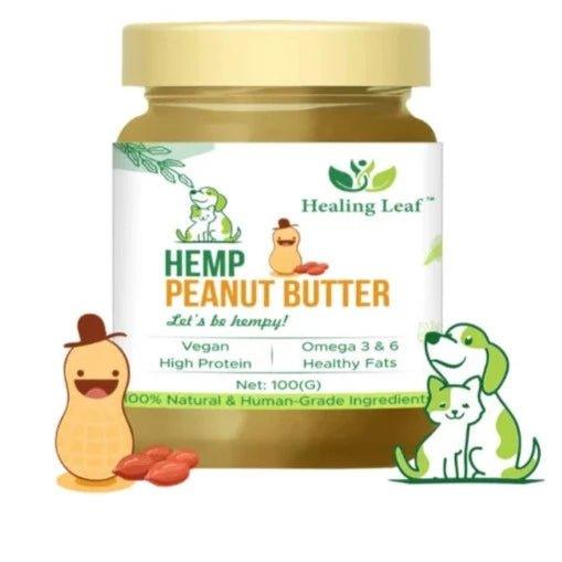Healing Leaf - Hemp Peanut Butter for Pets.