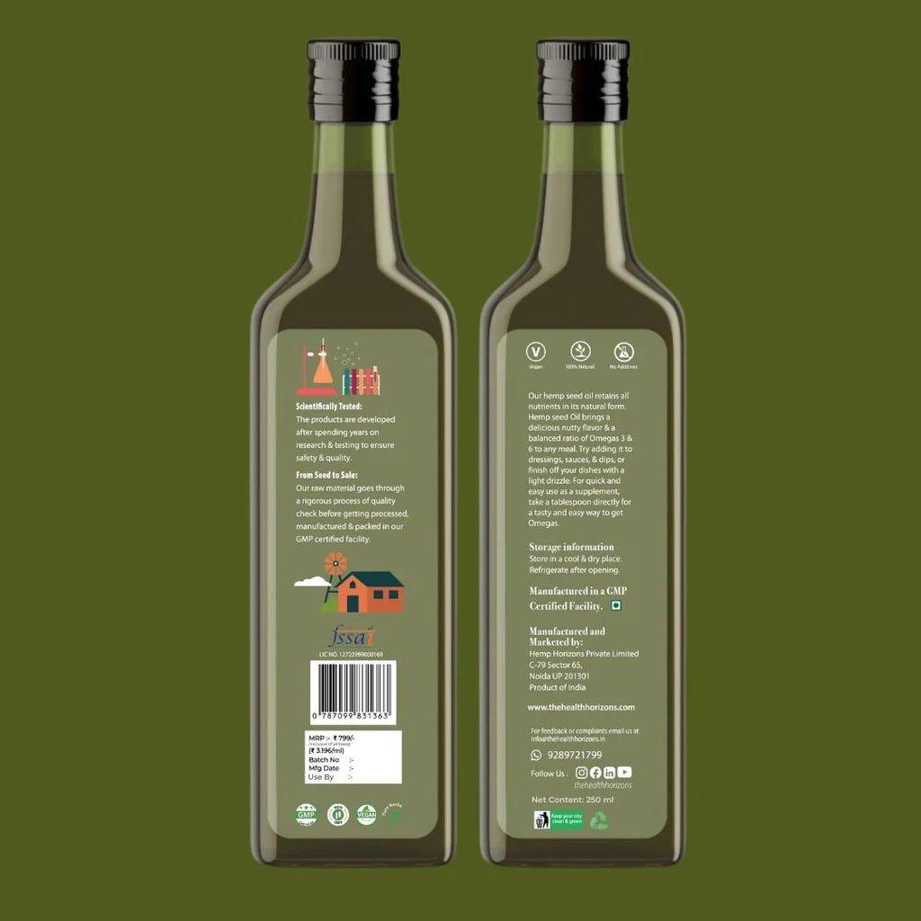 Health Horizons Hemp Cold Pressed Virgin Seed OilHemp Seed OilHealth Horizons Hemp Cold Pressed Virgin Seed Oil