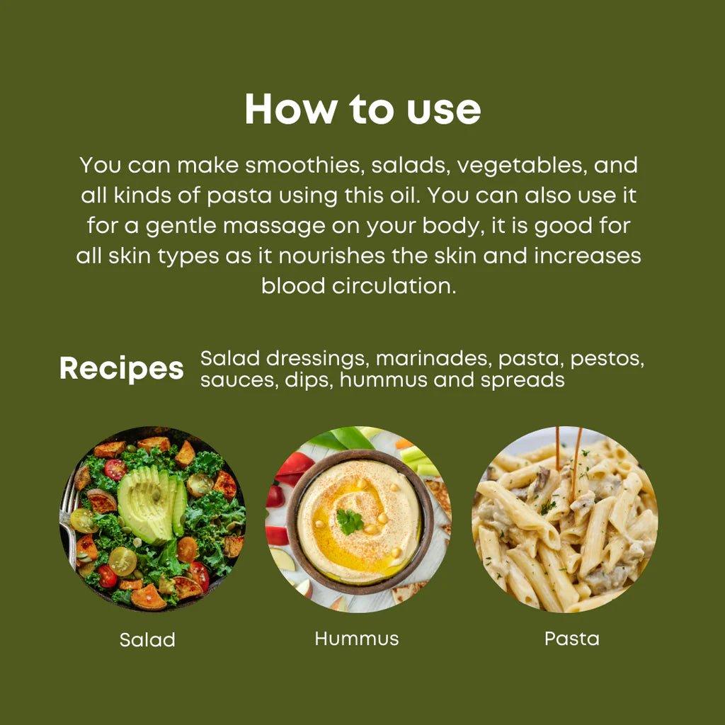 Health Horizons Hemp Seed Oil - 500ml.