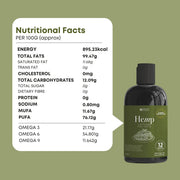 Health Horizons Hemp Seed Oil - 500ml - CBD Store India