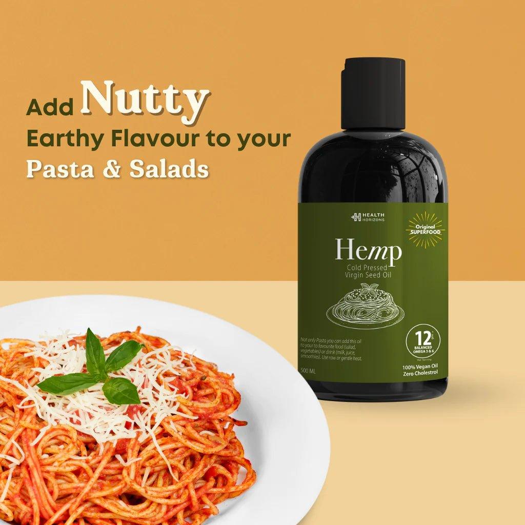 Health Horizons Hemp Seed Oil - 500ml.