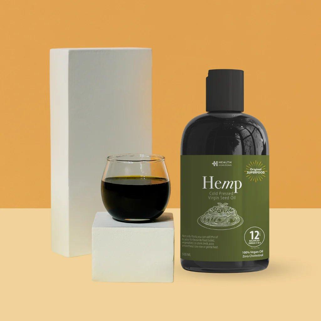 Health Horizons Hemp Seed Oil - 500mlHemp oilHealth Horizons Hemp Seed Oil - 500ml