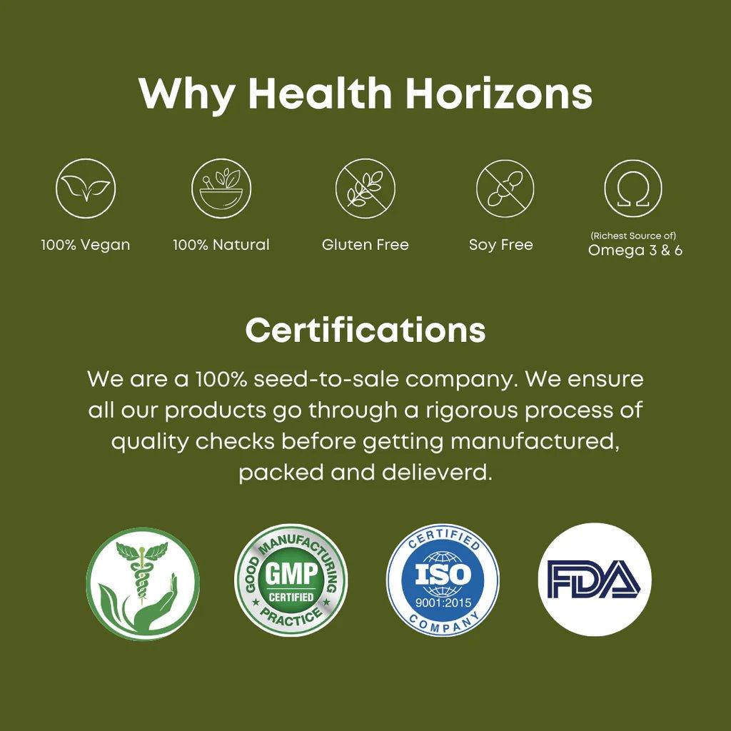 Health Horizons Hemp Seed Oil - 500ml.