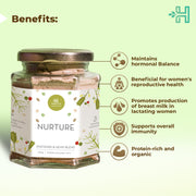 Health Horizons Nature | Shatavari and Hemp Blend | For Hormonal Balance and Fertility Support - CBD Store India