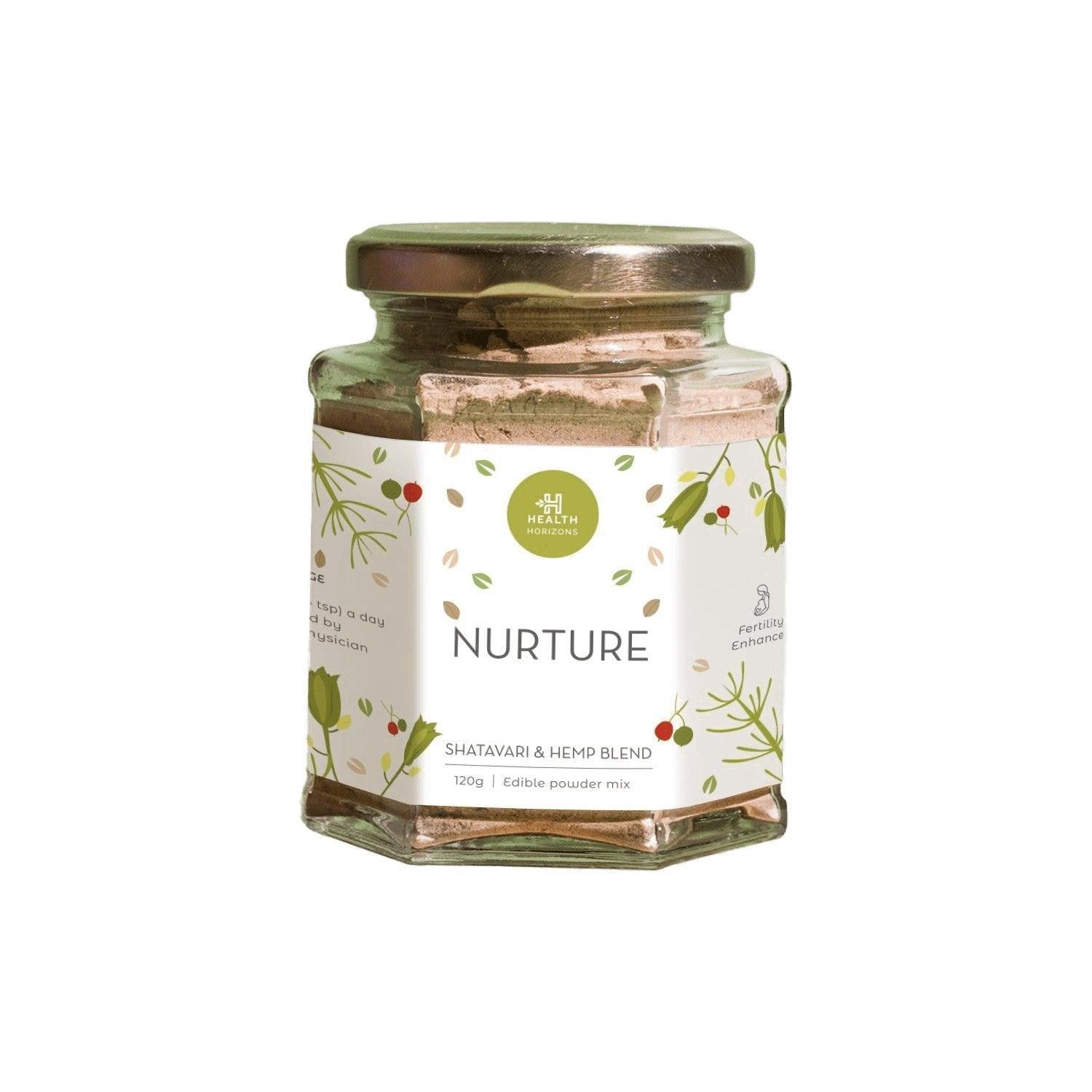 Health Horizons Nature | Shatavari and Hemp Blend | For Hormonal Balance and Fertility Support.