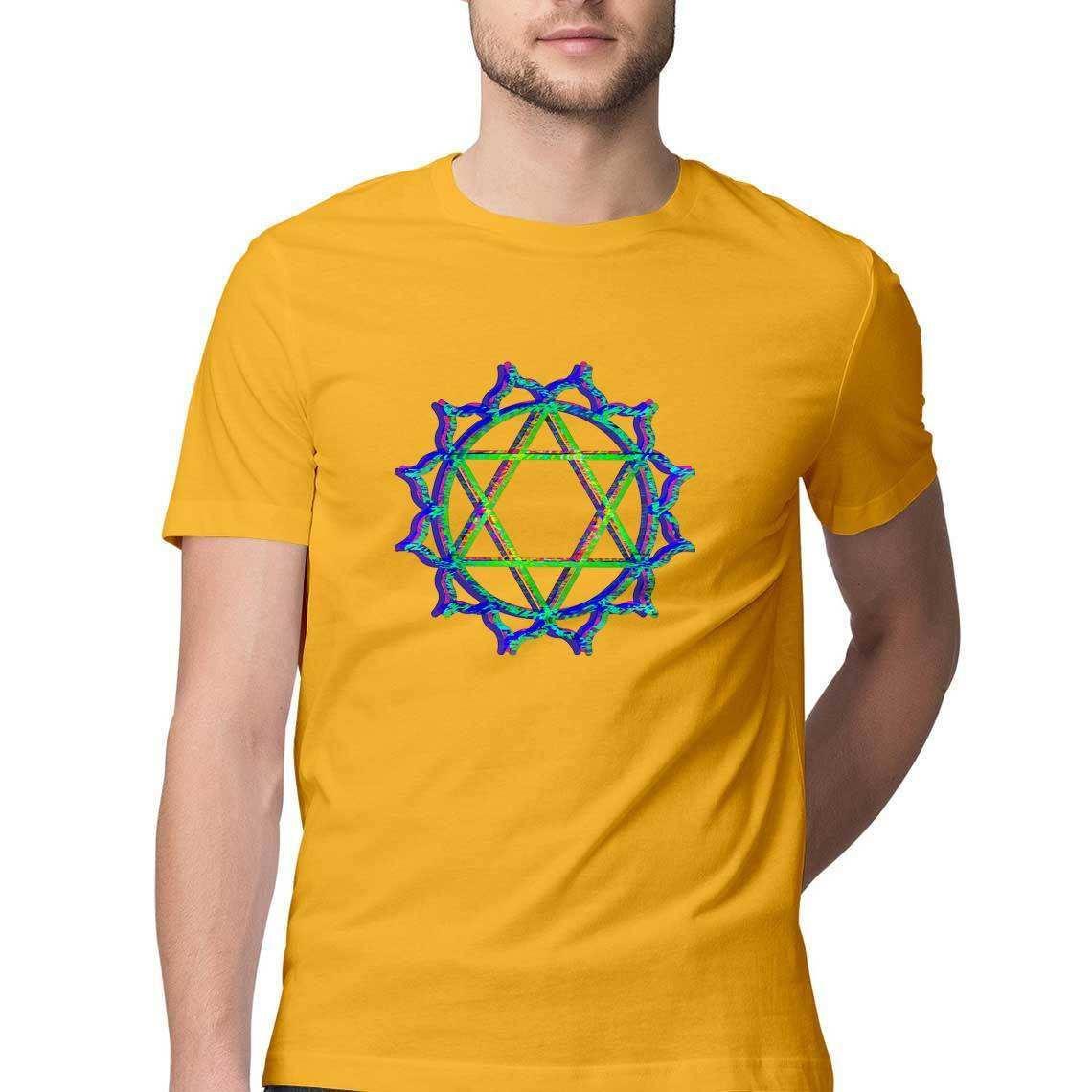 Heart Chakra Men's Graphic T-Shirt.
