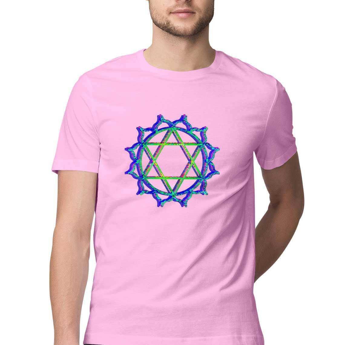 Heart Chakra Men's Graphic T-Shirt.