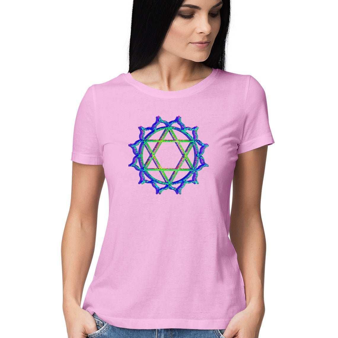 Heart Chakra Women's Graphic T-Shirt.