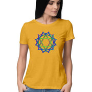 Heart Chakra Women's Graphic T-Shirt - CBD Store India