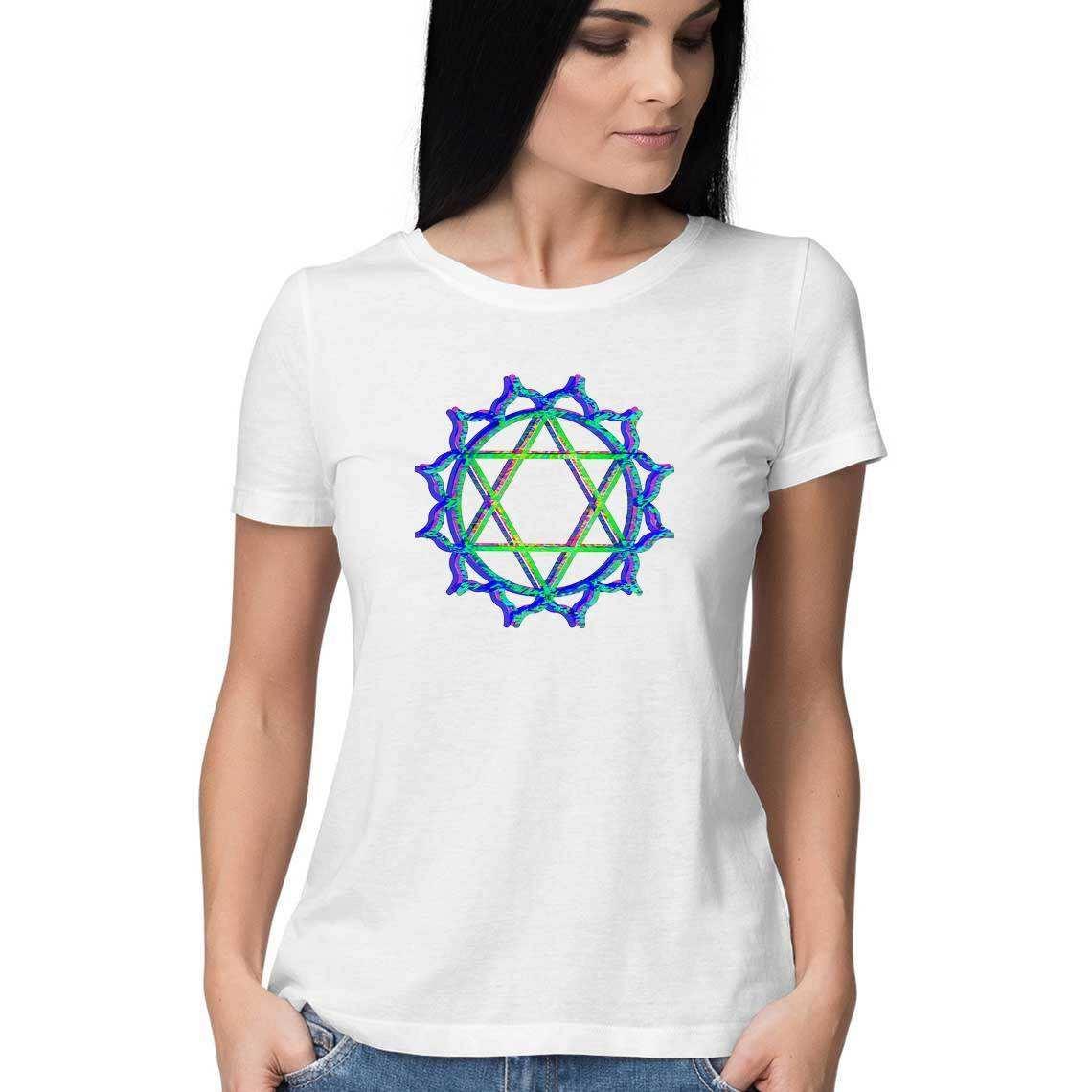 Heart Chakra Women's Graphic T-Shirt.