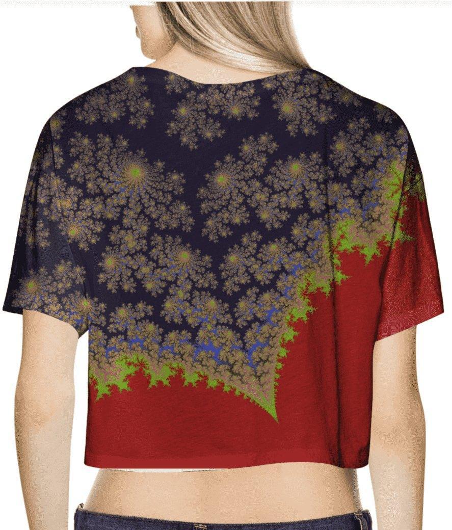 Heart Echoes Women's Crop Top.