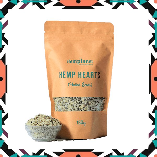 Hemp Planet Auroville Hemp Seed Hearts 150gm - CBD Store India