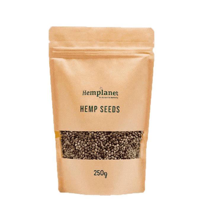 Hemp Planet Auroville Hemp Seeds 250gms - CBD Store India