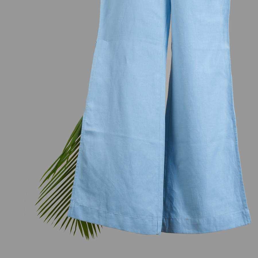 Hemp Slit Open PantsHemp Slit Open Pants