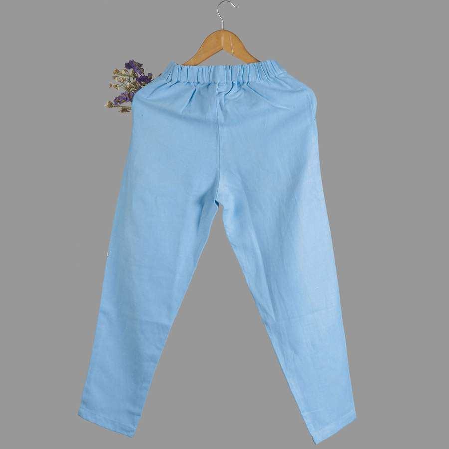 Hemp Slit Open PantsHemp Slit Open Pants