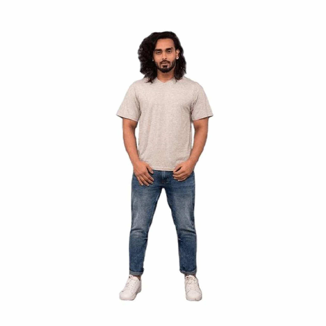 Hemp V-Neck Men's T-ShirtHemp V-Neck Men's T-Shirt