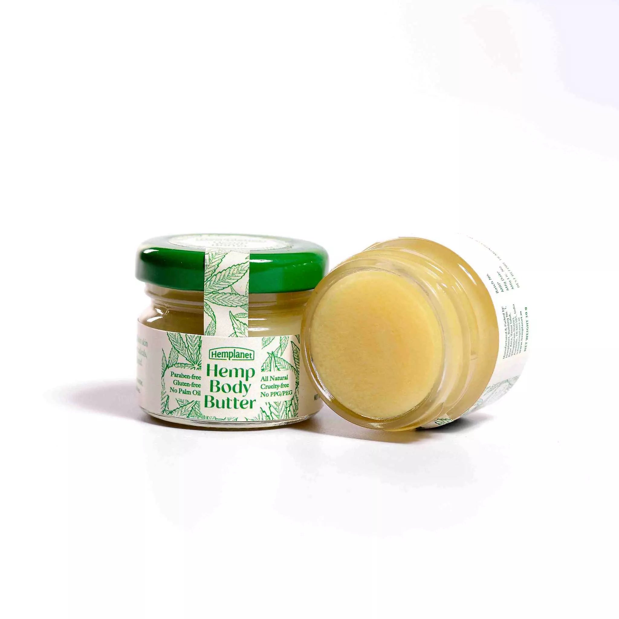 Hemplanet Auroville Hemp Body Butter 30 gm - CBD Store India