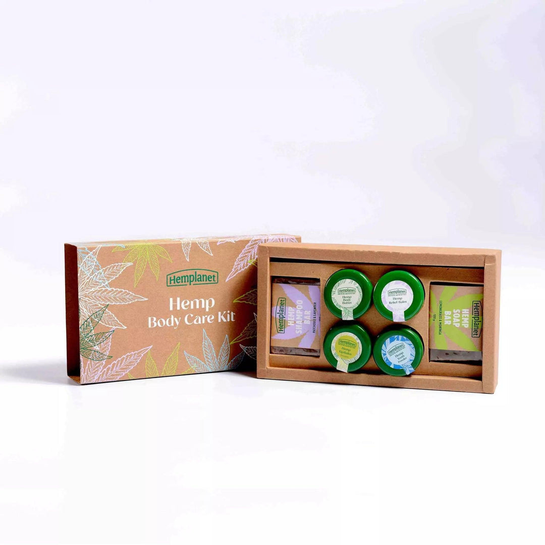 Hemplanet Auroville Hemp Body Care KitHemp beauty productsHemplanet Auroville Hemp Body Care Kit | CBD Store India