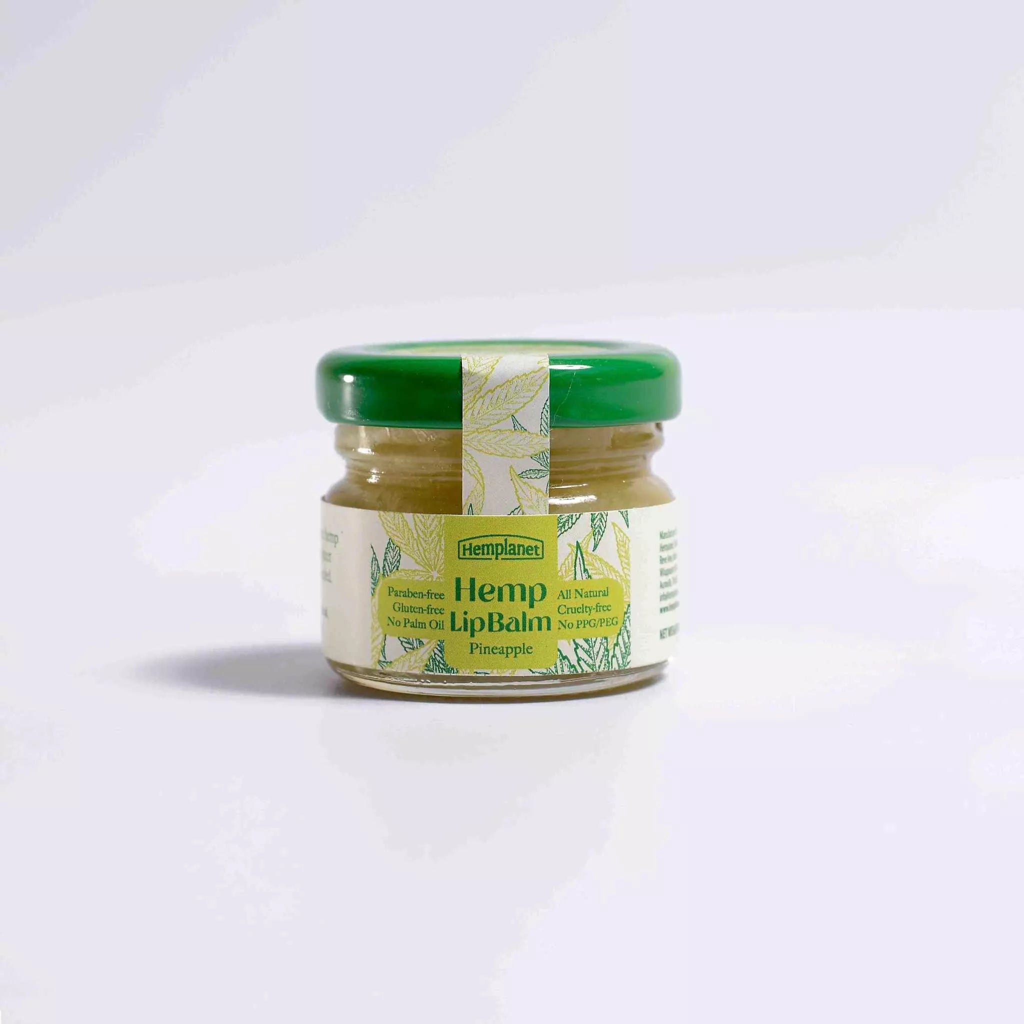 Hemplanet Auroville - Hemp Lip Balm (Pineapple Flavour) - CBD Store India