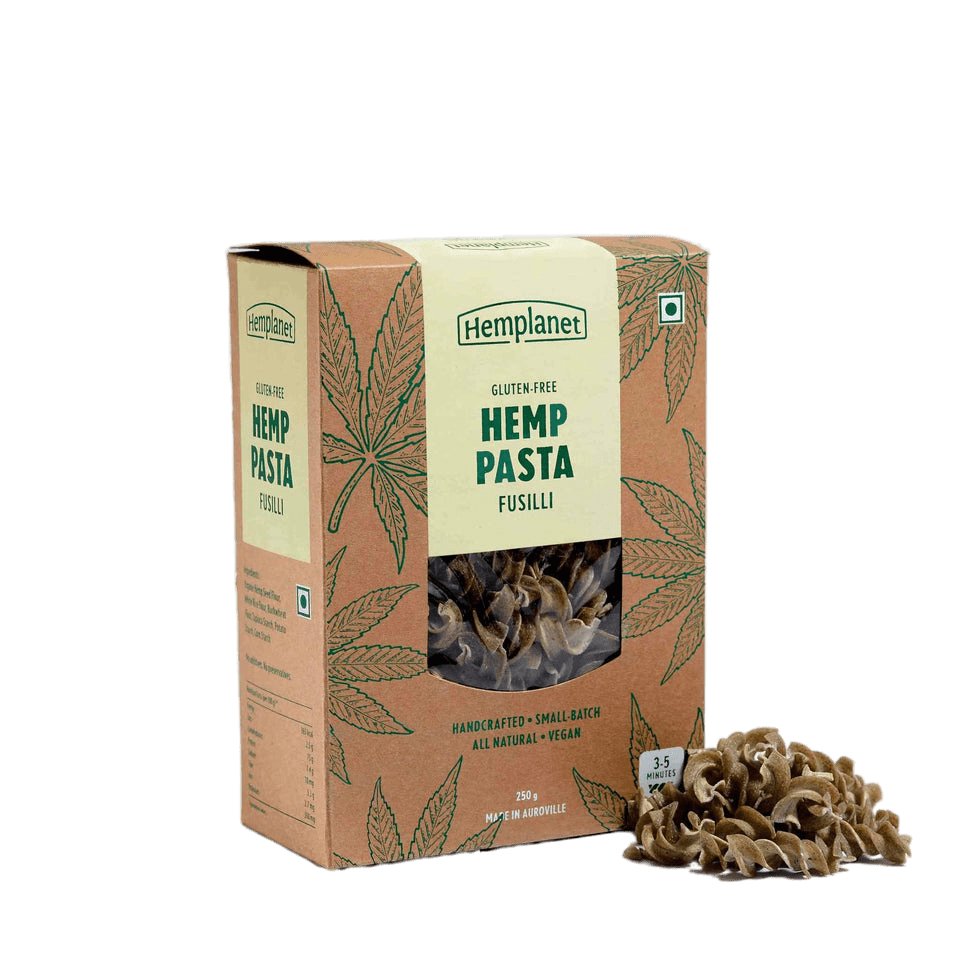 Hemplanet Auroville Hemp Pasta - Gluten Free 250gm - CBD Store India