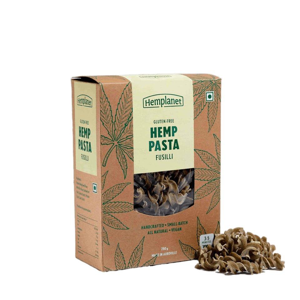 Hemplanet Auroville Hemp Pasta - Gluten Free 250gmHemp PastaHemplanet Auroville Hemp Pasta | Gluten Free | Healthy and Nutritious