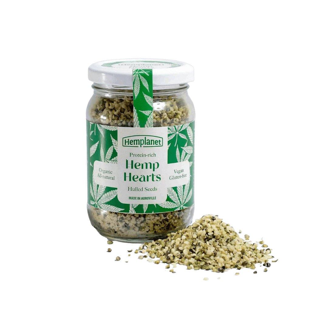 Hemplanet Auroville Hemp Seed Hearts 100gmHemp HeartsHemplanet Auroville Hemp Seed Hearts 100gm | CBD Store India