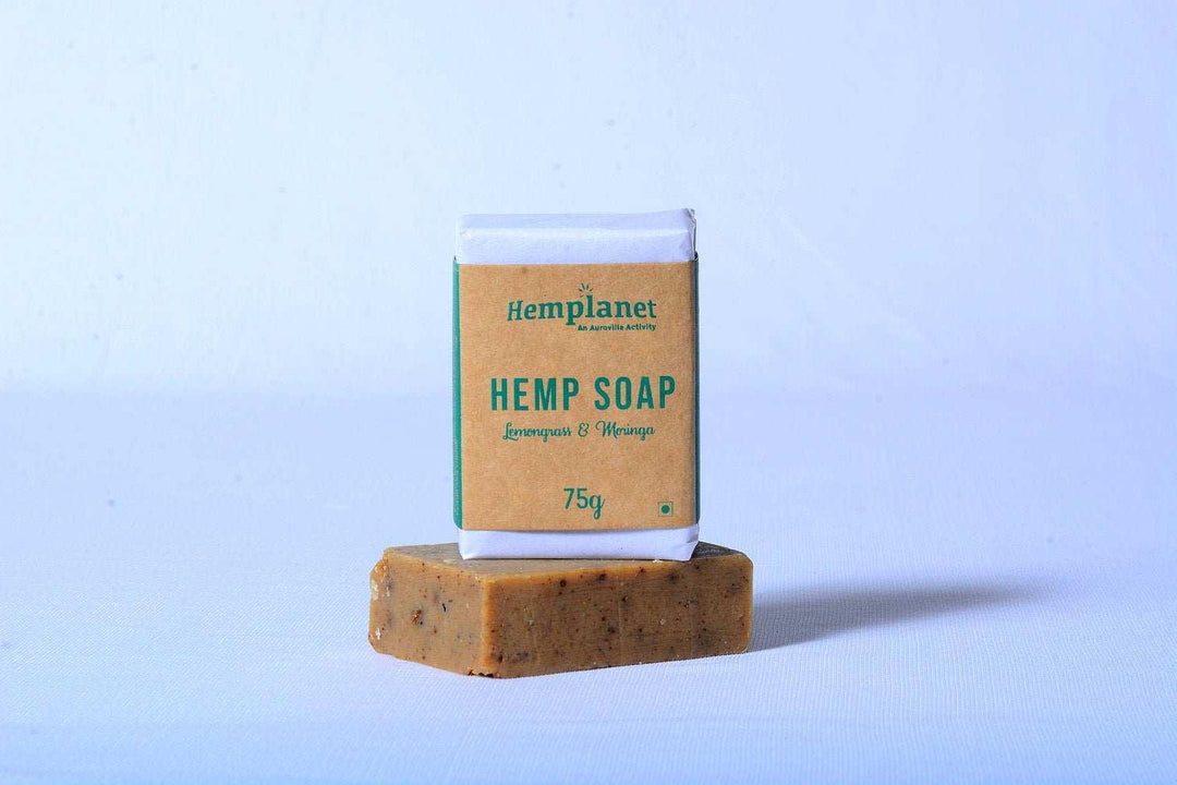 Hemplanet Auroville Hemp Soap Bar 75gHemplanet Auroville Hemp Soap Bar 75g