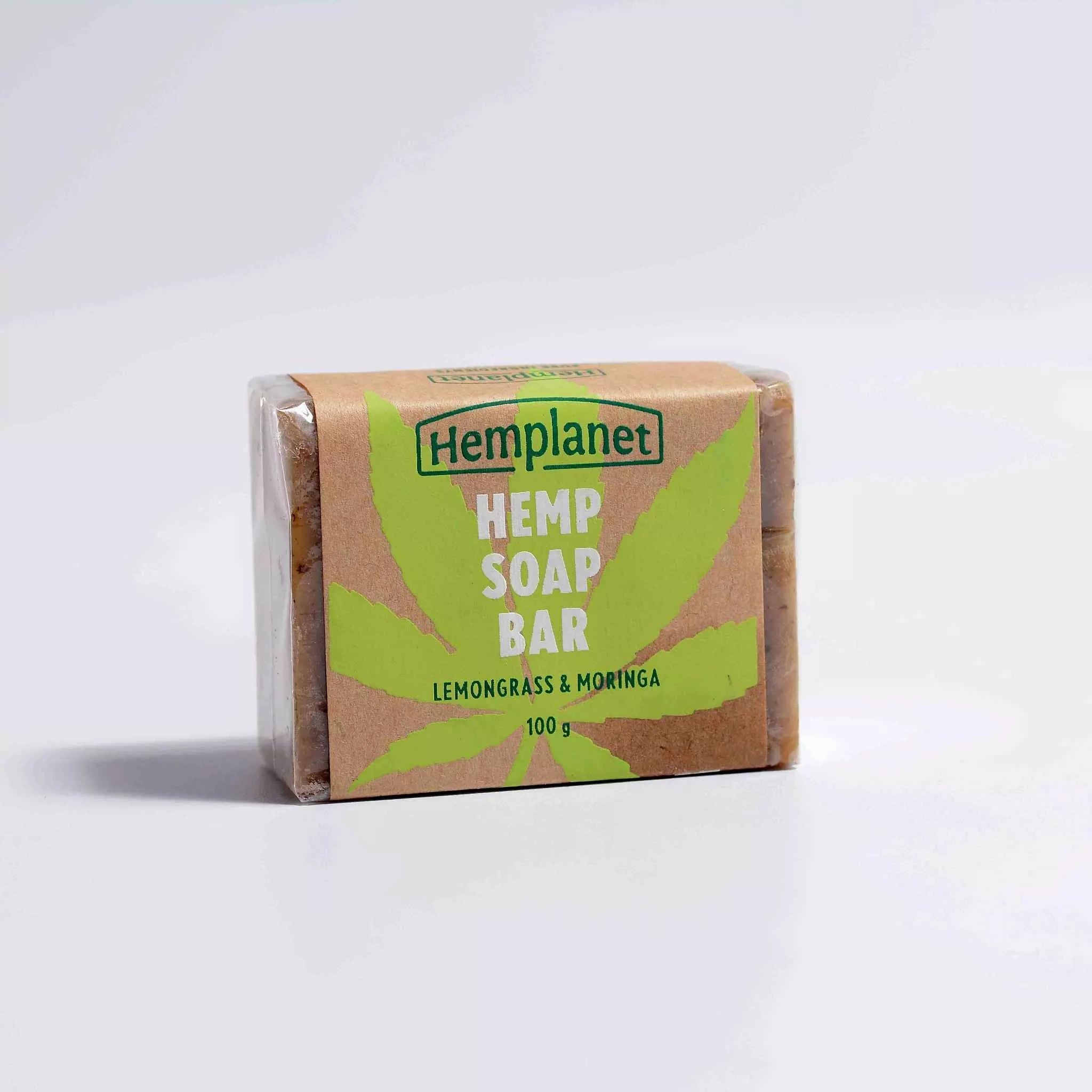 Hemplanet Auroville Hemp Soap Lemon Grass & Moringa - CBD Store India