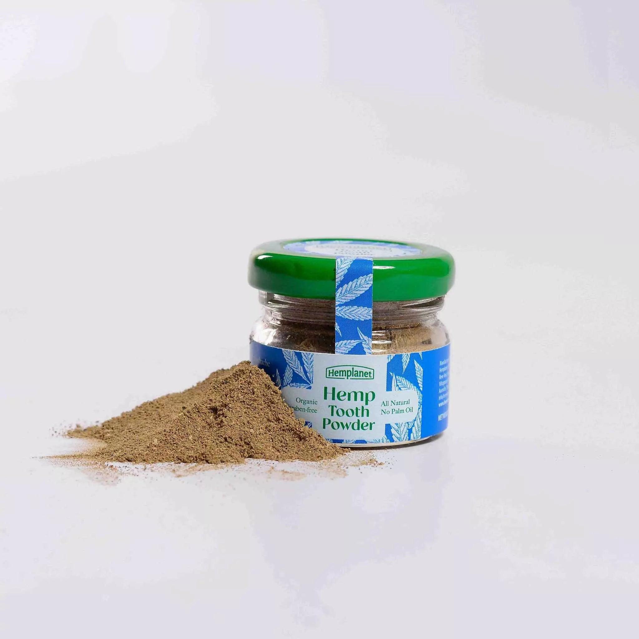 Hemplanet Auroville Hemp Tooth PowderHemp Tooth PowderHemplanet Auroville Hemp Tooth Powder | Natural and Nourishing | CSIN