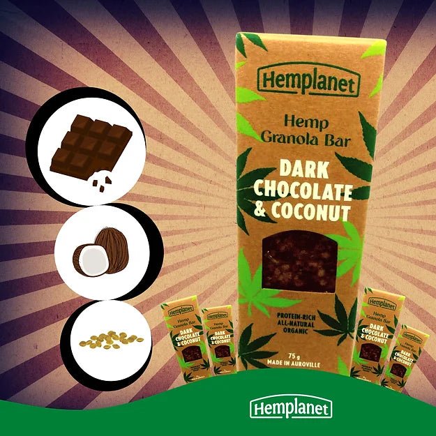 Hemplanet - Hemp Granola Bar Dual Pack - CBD Store India