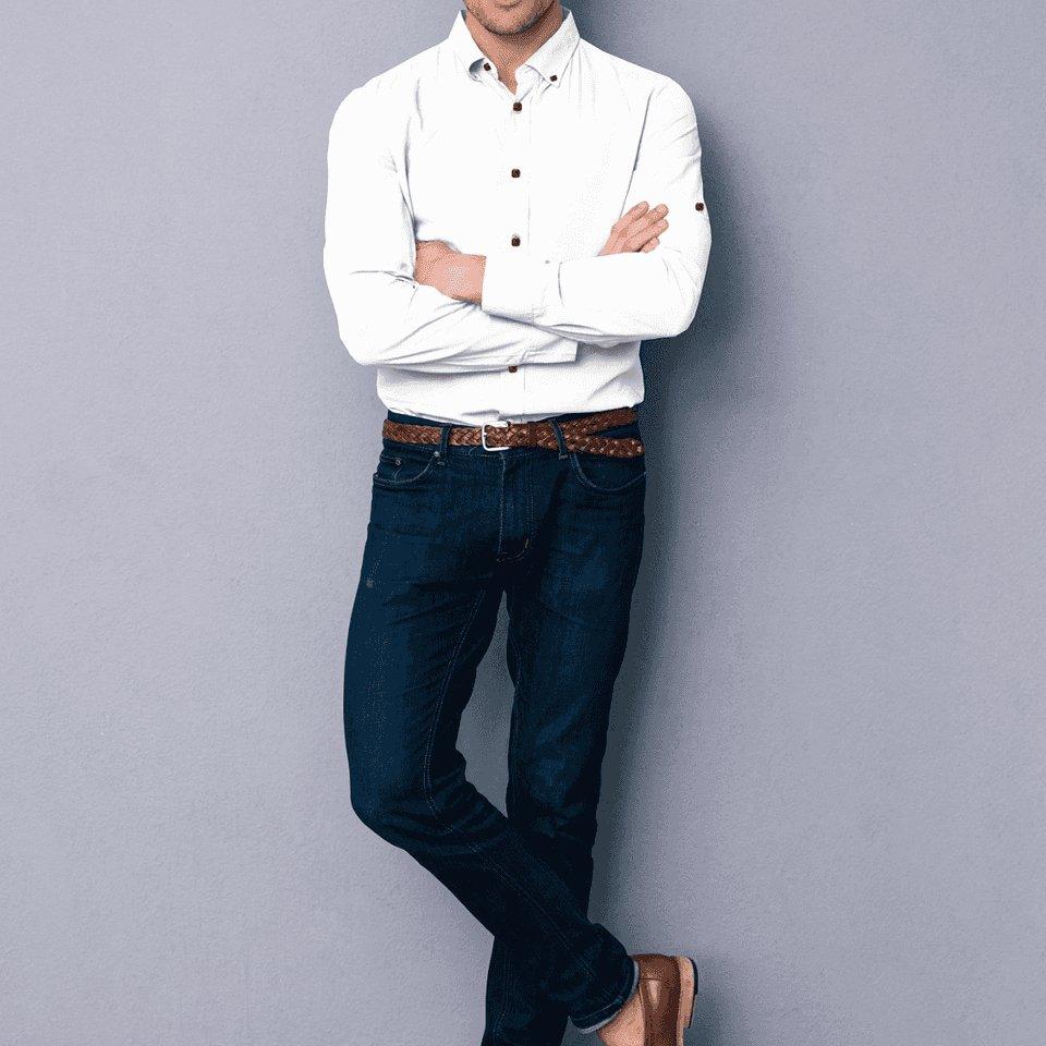 Hemploom - 70 Lea Hemp Shirt in Solid WhiteMen's Wear