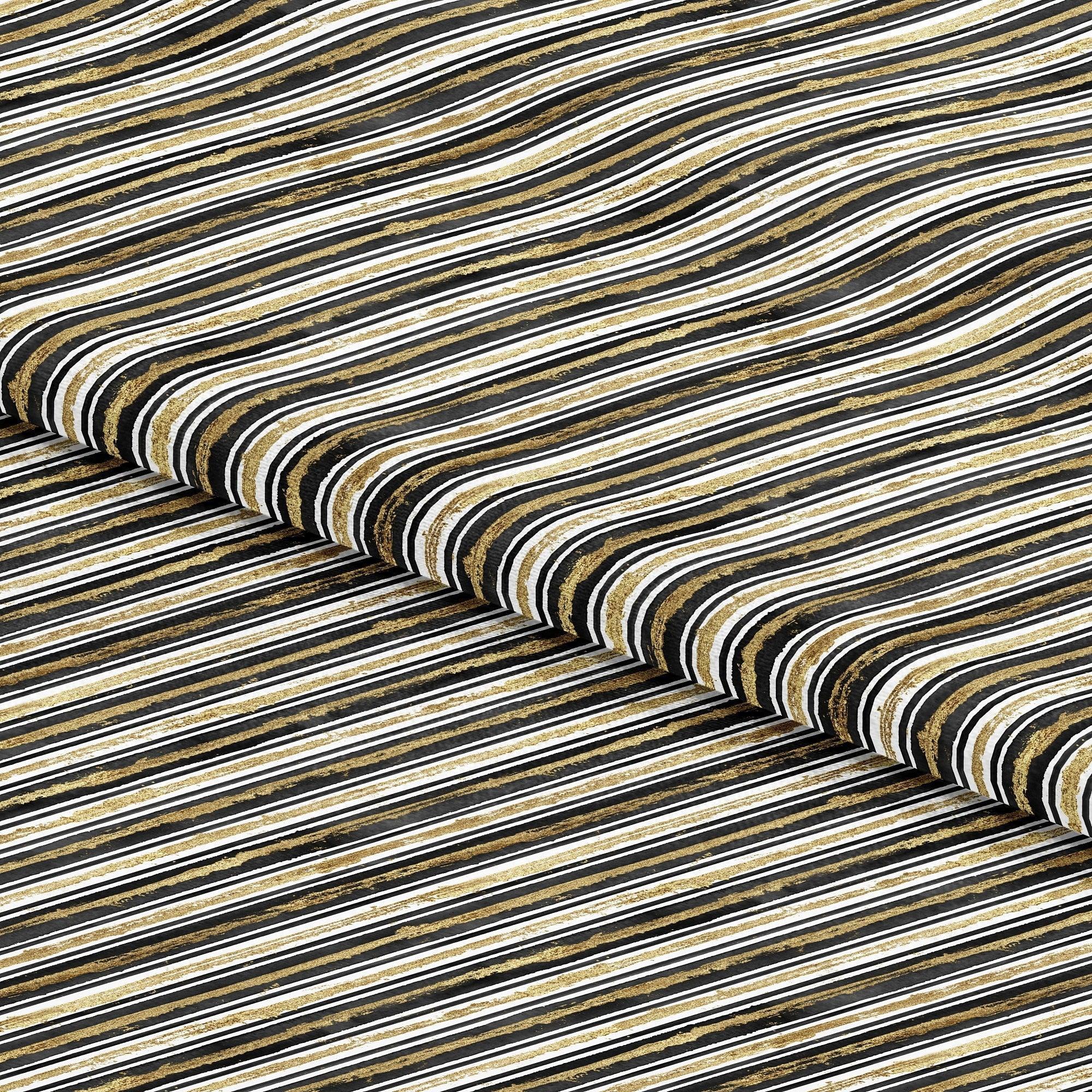 Hemploom - Bohemian Hemp Shirt in Gold Print.