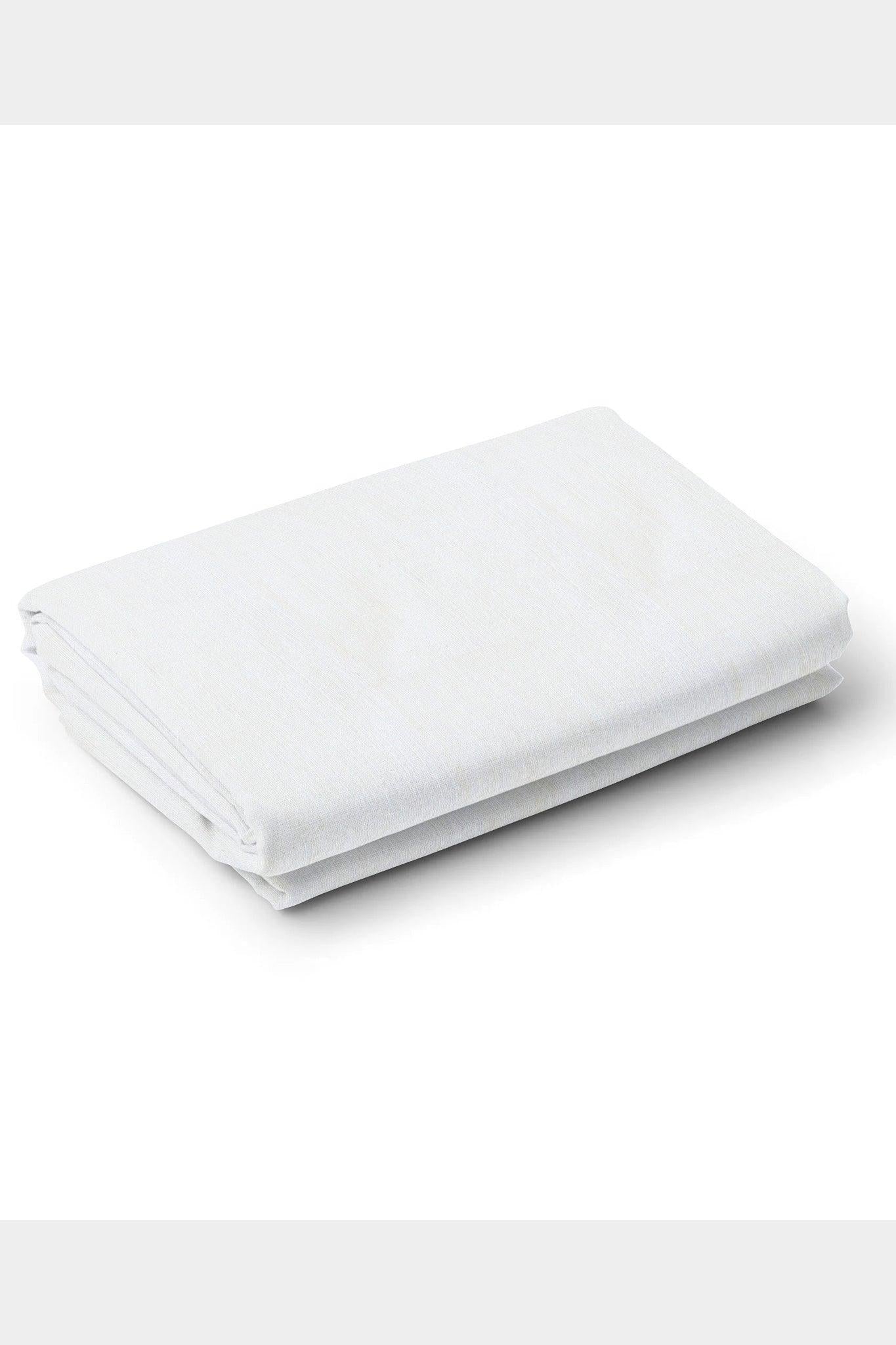 Hemploom - Classic Hemp & Bamboo Shirt in Solid White.