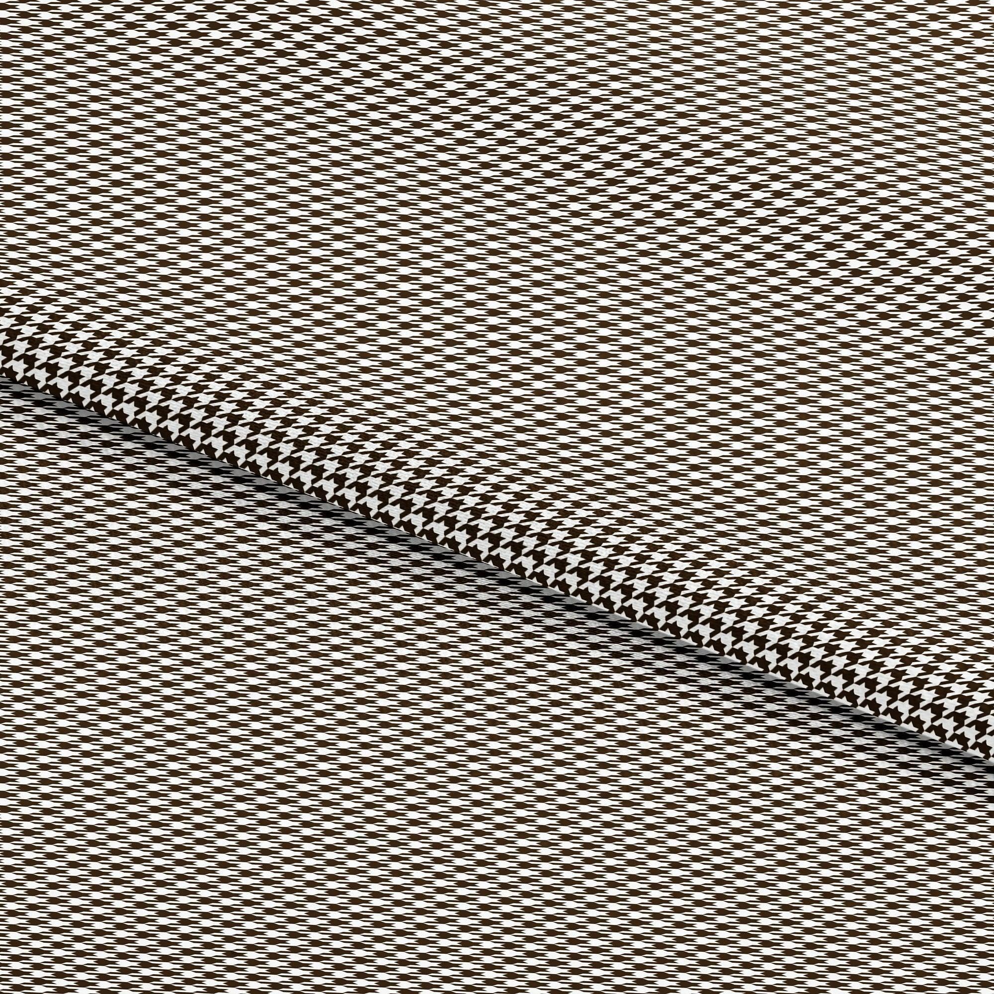 Hemploom - Contemporary Hemp Shirt in Houndstooth Print.